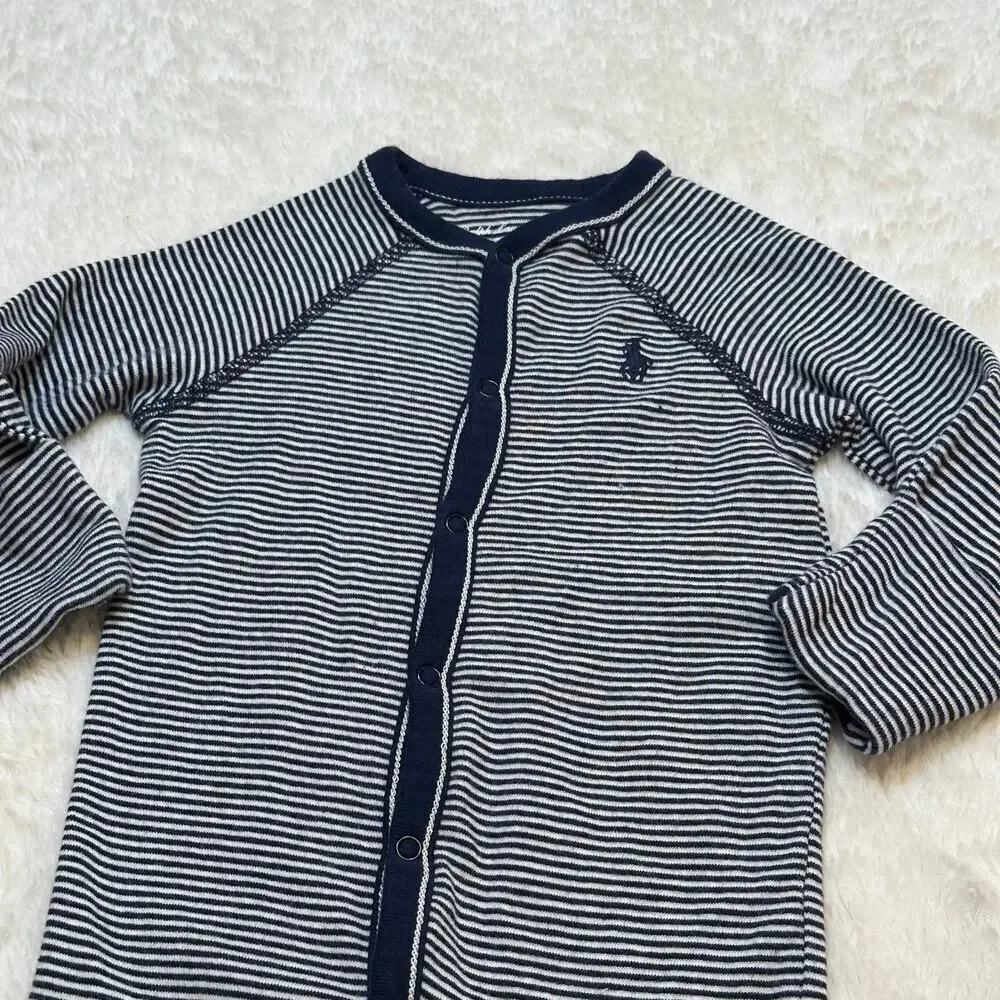 Ralph Lauren Stripe Baby Romper sz 3 m